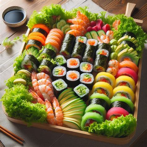 Řez sushi rolkou bez nori se sezamem