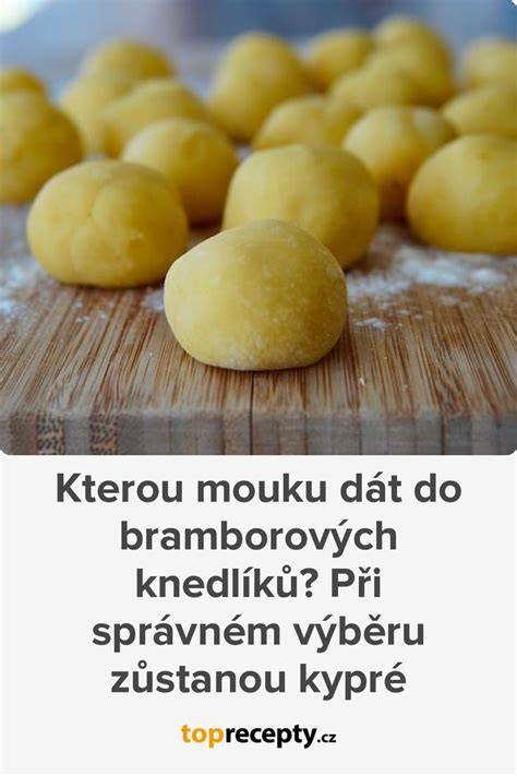 vaření bezlepkových bramborových knedlíků