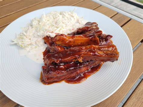 Pečená vepřová žebra s barbecue glazurou
