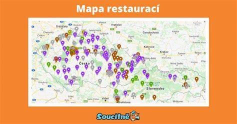 Mapa restaurací s polévkou v Brně