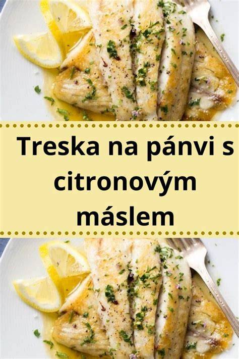 kapří porce na pánvi s máslem a kmínem