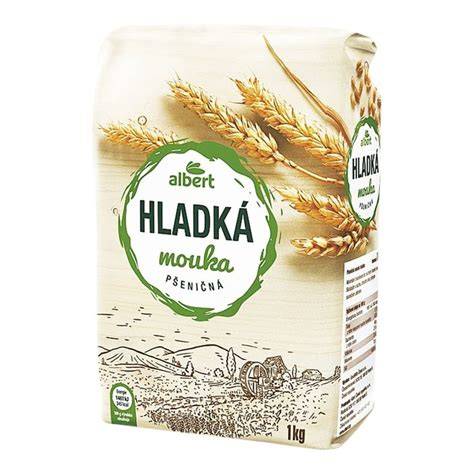 Špaldové zrno a hladká mouka