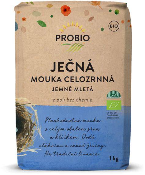 ječné klasy a ječná mouka