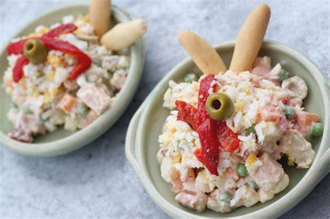 Španělská ensaladilla rusa s tuňákem