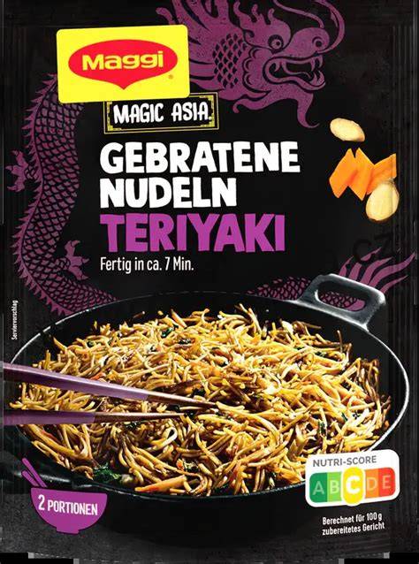 Maggi smažené nudle v misce