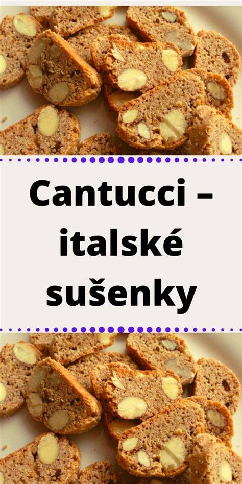 italské mandlové sušenky cantucci
