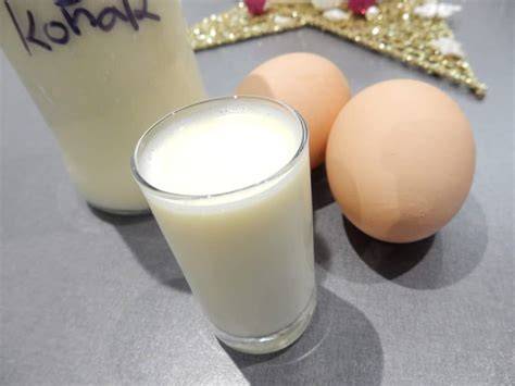 dětský vaječný koňak bez alkoholu