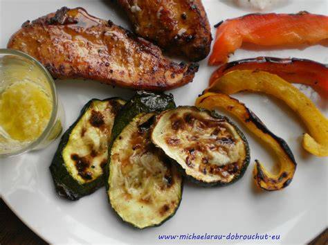 Grilovaná paprika cuketa lilek