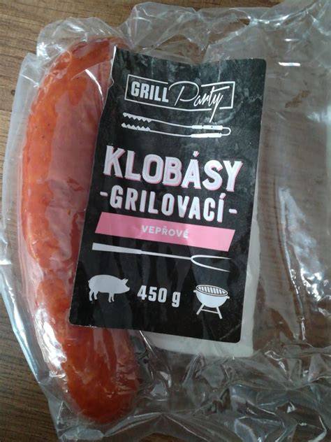 nutriční hodnoty vepřové klobásy