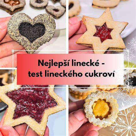 vykrajování kakaového lineckého cukroví