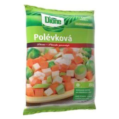 polévková mražená zelenina v balení