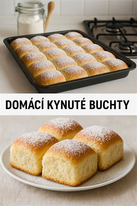 České kynuté buchty v pekáči