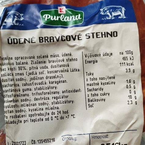 Bravčové stehno a nutričné hodnoty