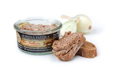 Česká játrová paštika ve skleničce