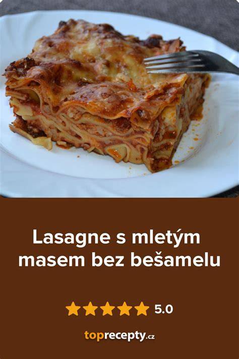 Lasagne s vrstvami bešamelu