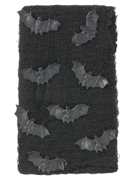 Halloween dekorace s lampiony a netopýry