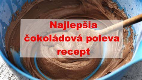 Čokoládová poleva na zmrzlinový nanuk