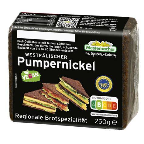 Vestfálský pumpernickel krájený na plátky