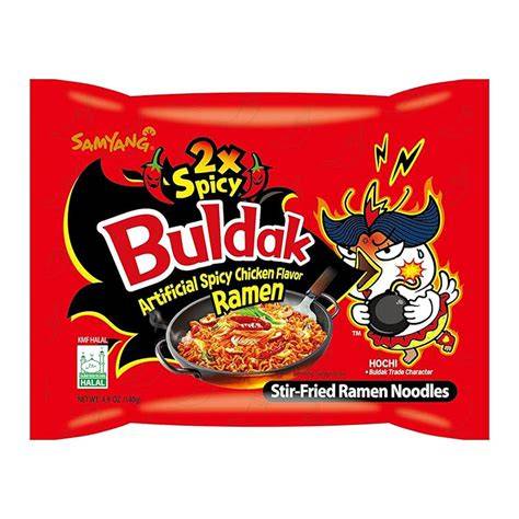 Samyang Buldak 2x Spicy nudle v kelímku