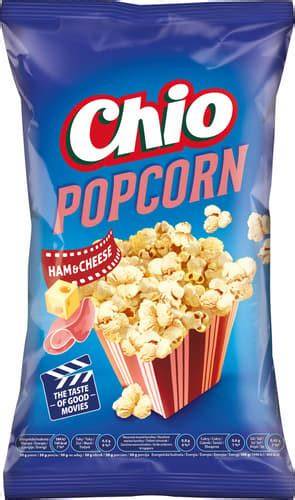 Popcorn šunka a sýr v misce