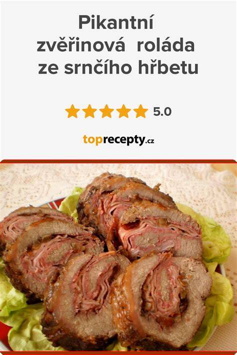 Vrstvení piškotů do srnčího hřbetu