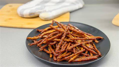 Domácí jerky ve vakuovém sáčku