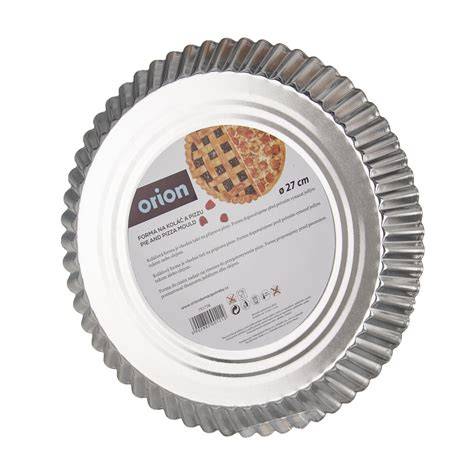 Pocínovaná forma na koláč a pizzu
