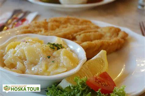 český sobotní oběd v restauraci