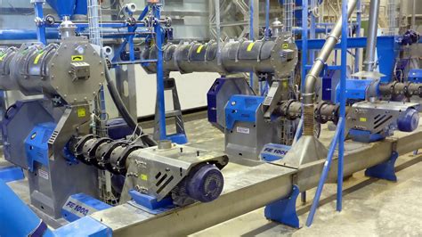 technologie extruze obilovin schéma