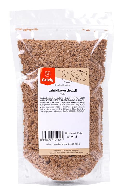 lahůdkové droždí zlatavé vločky