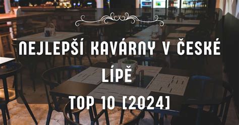 Interiér historické kavárny v České Lípě