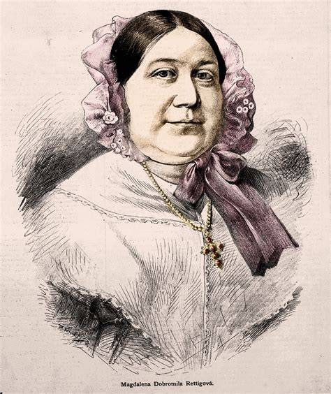 Magdalena Dobromila Rettigová historický portrét