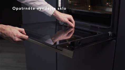 Celoprosklená dvířka Wide Door trouby