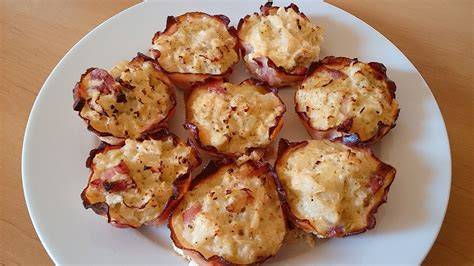 Květákové muffiny na plechu