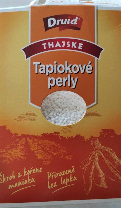 uvařené tapiokové perly jako příloha